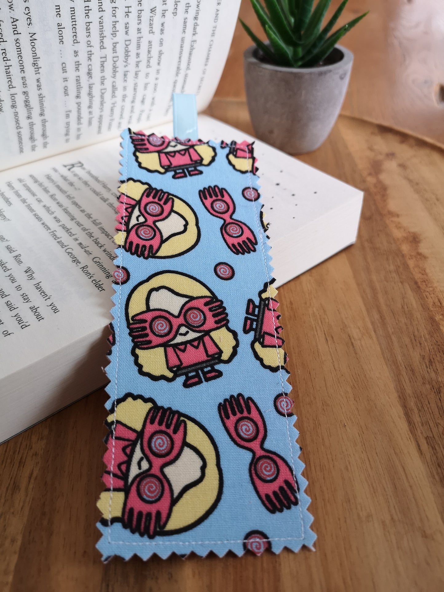 Fabric Bookmark - Girl