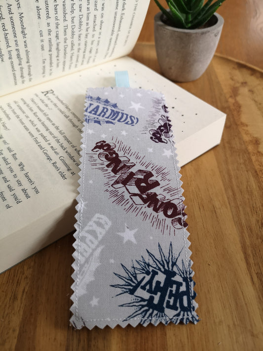 Fabric Bookmark - Spells